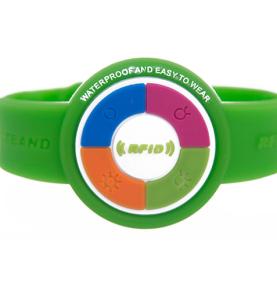 PVC UHF RFID wristband